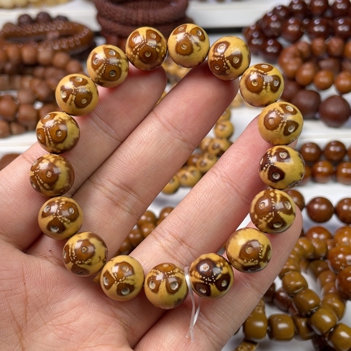 紫金鼠手串13尺寸花纹款（78）