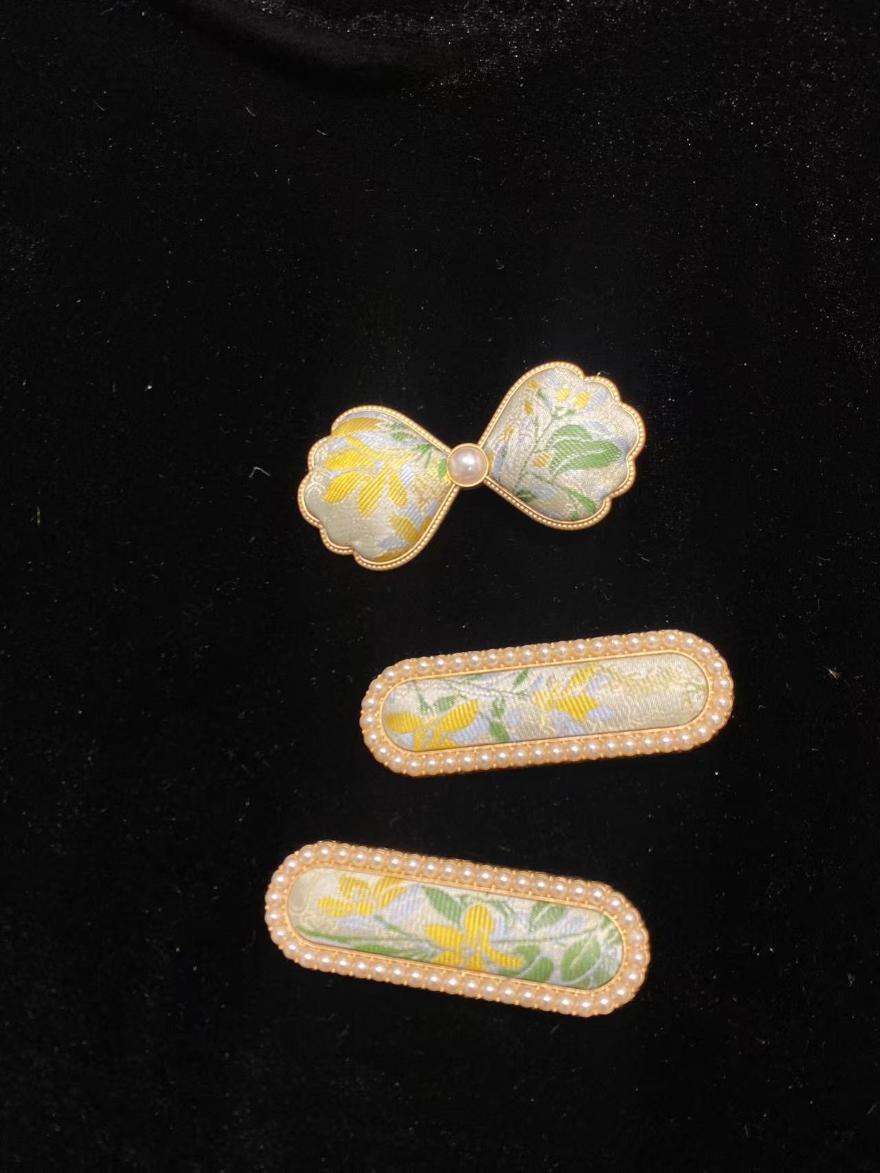 手工制作宋锦饰品