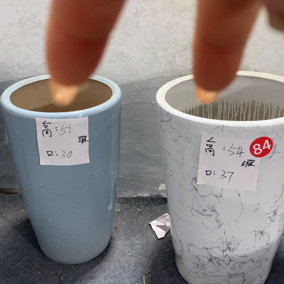 高温陶瓷花盆微瑕