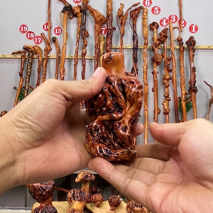 香榧木黑果木自然阴干料有风化纹裂不能接受的勿拍