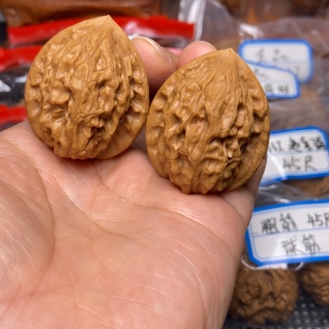 文玩核桃把件大红袍37