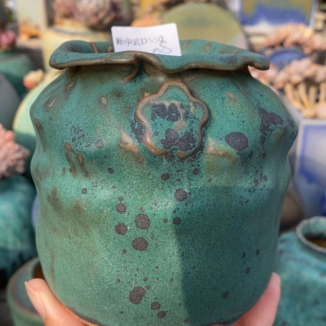 粗砂花盆1987盆新中式550