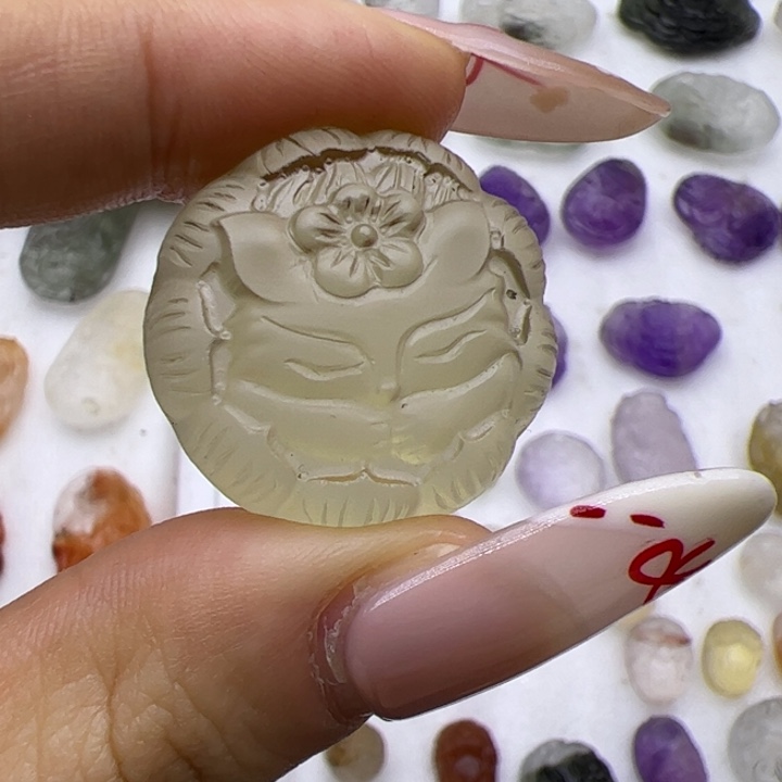 水晶颈饰未镶嵌狐狐吊坠