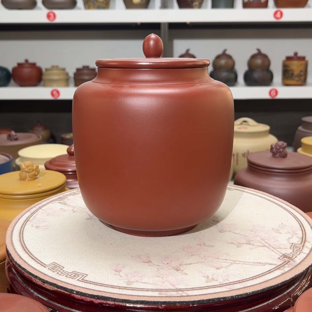 紫砂茶叶罐紫砂罐
