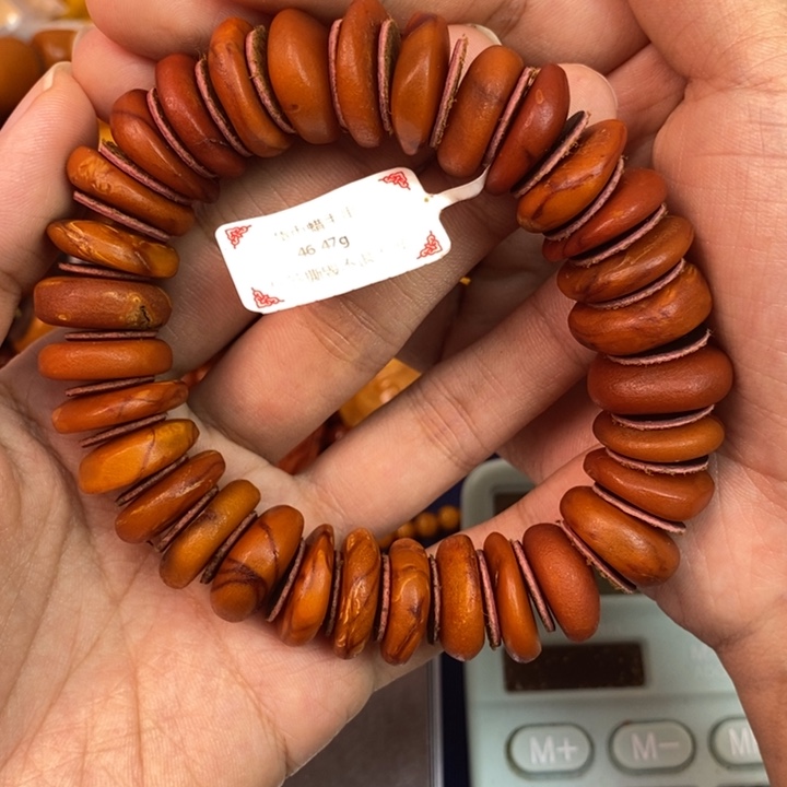 琥珀未镶嵌珠宝奇石