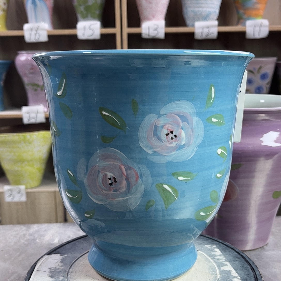 景德镇陶瓷花盆花盆