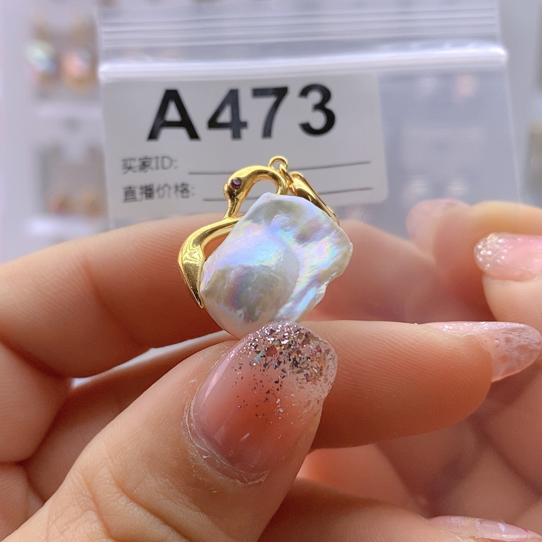 淡水珍珠颈饰银S925镶嵌