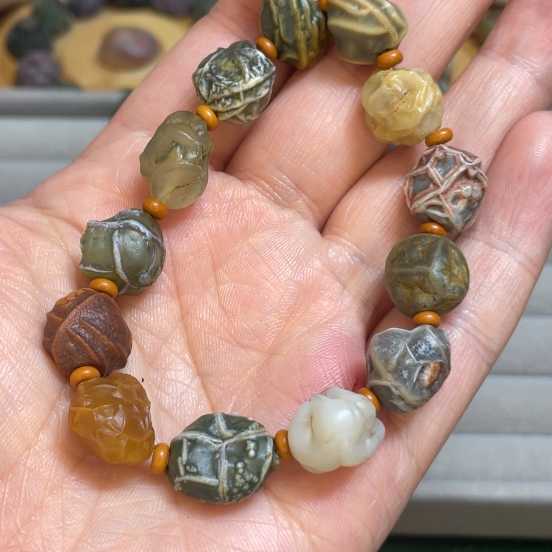 大理石非金属经脉手串