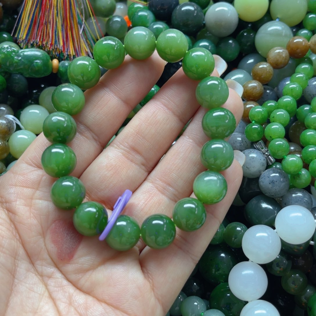 和田玉手链未镶嵌