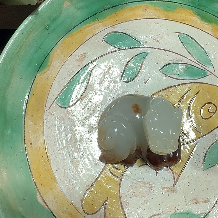 摆件自*陶瓷手工摆件摆件摆件 