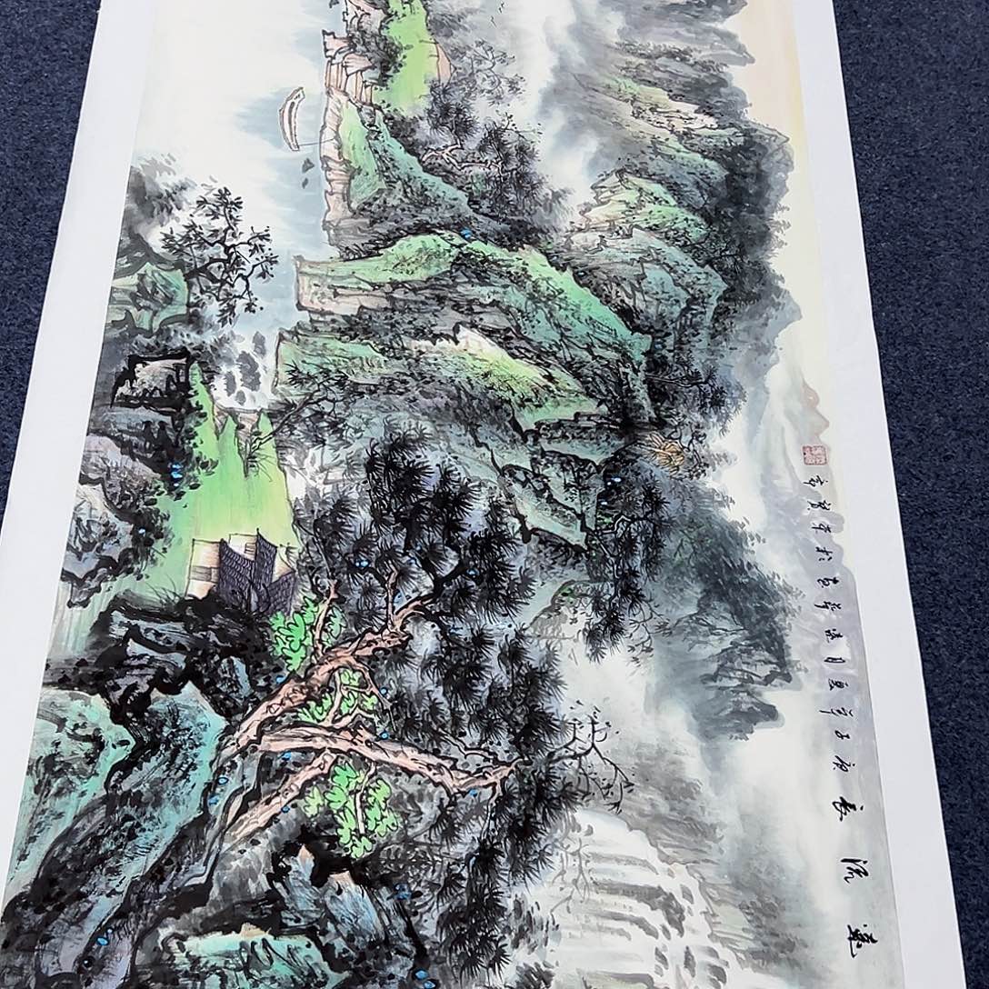 国画事事顺心如意万事如意心想事成