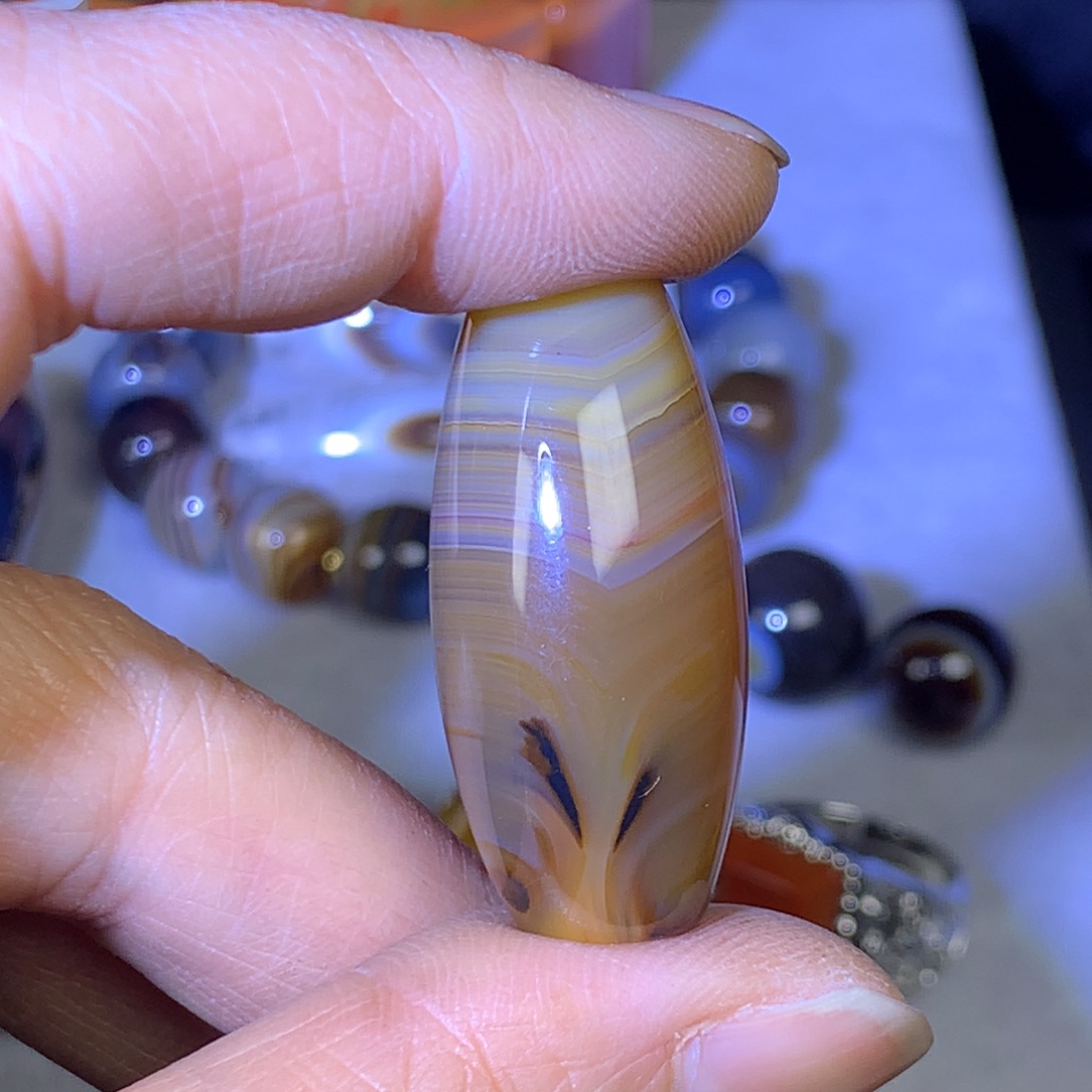 玛瑙/玉髓未镶嵌颈饰