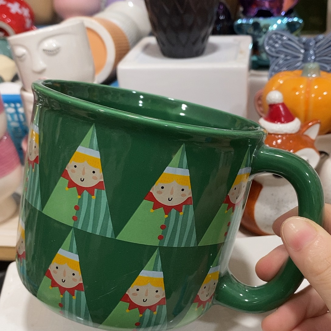 杯子陶陶盆有孔 瑕疵介意勿拍