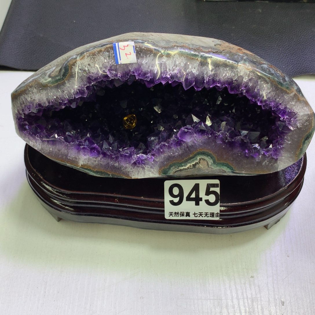 水晶摆件未镶嵌微***肉