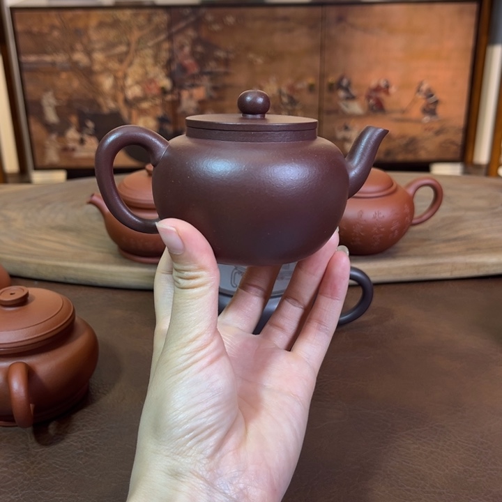 茶壶紫砂180cc 特价福利品