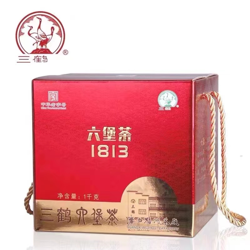 梧州茶厂六堡茶【1813】广西梧州特产黑茶2018年陈化一级分装250克