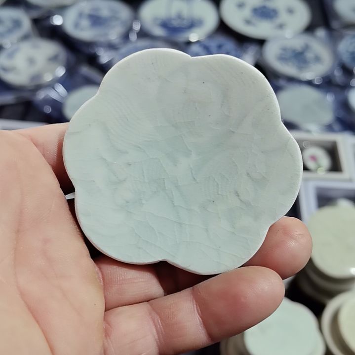 瓷片青花影青杯垫标夲全选