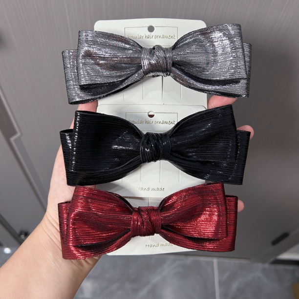 韩国新款法式洋气简约侧边夹碎发夹边夹侧边刘海夹子头饰前额发饰