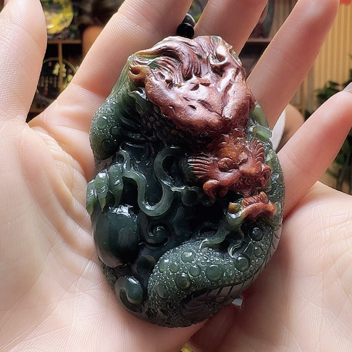 手串未镶嵌透闪石质玉鸿**骑