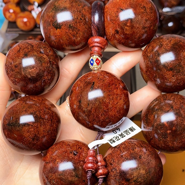 花梨木类手串/手链风化土埋料瘤疤老料高货4.0