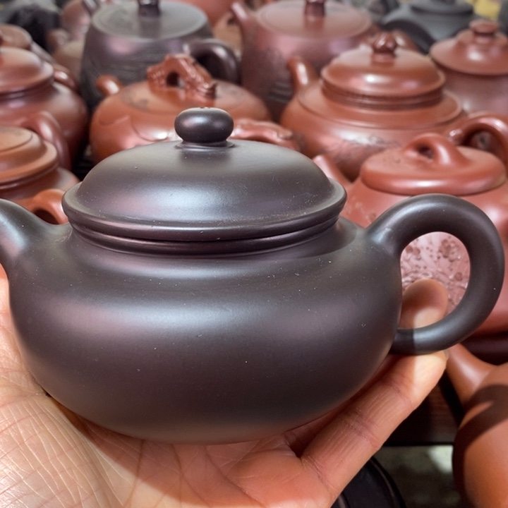 紫砂茶壶天**翼微瑕处理一把