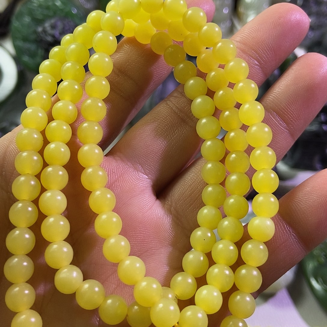 和田玉（糖玉）颈饰未镶嵌