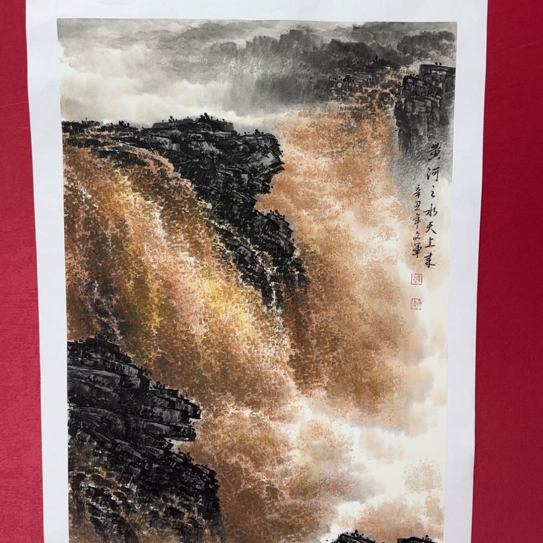 国画国画李文军教授国画精品