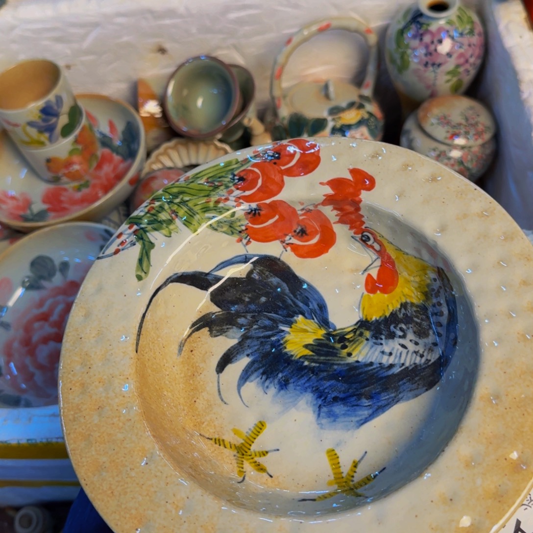 瓷片景德镇陶瓷手工手绘