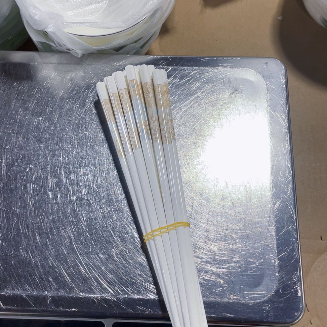 新骨瓷娜**辰浅筷子10双