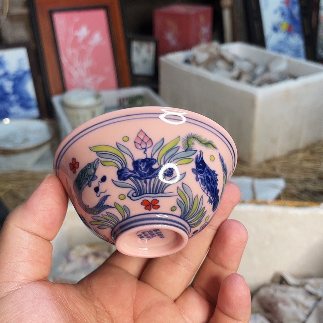 杯景德镇陶瓷艺术品
