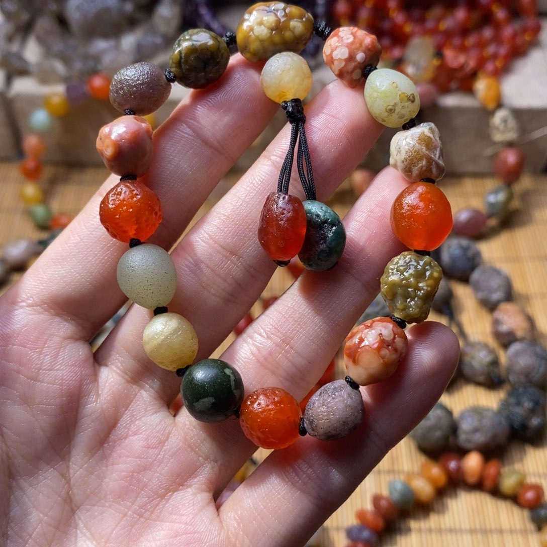 玛瑙/玉髓手链未镶嵌