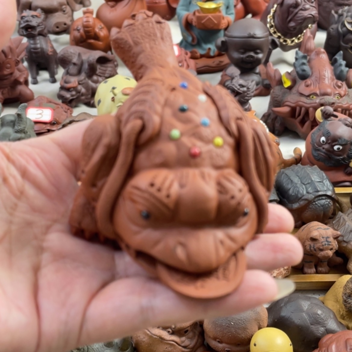 【闪购商品】紫砂茶宠紫砂金蟾