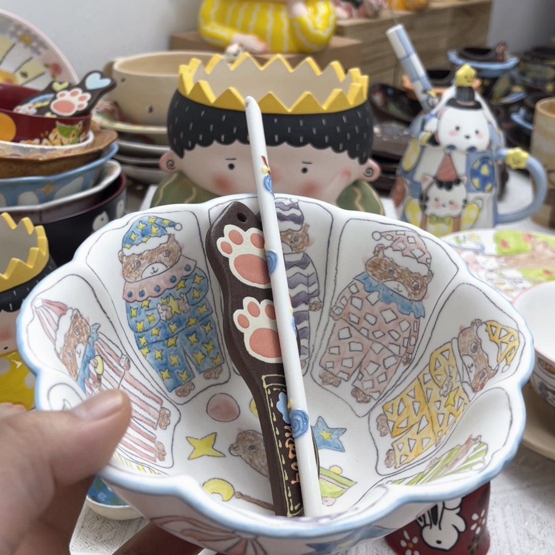 廖*景德镇陶瓷手工制作