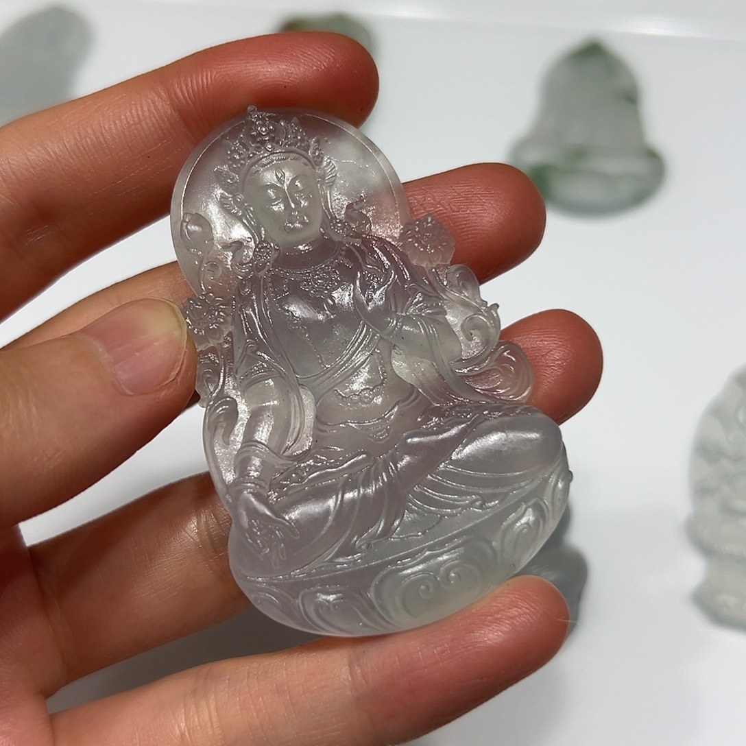 定制翡翠未镶嵌挂件