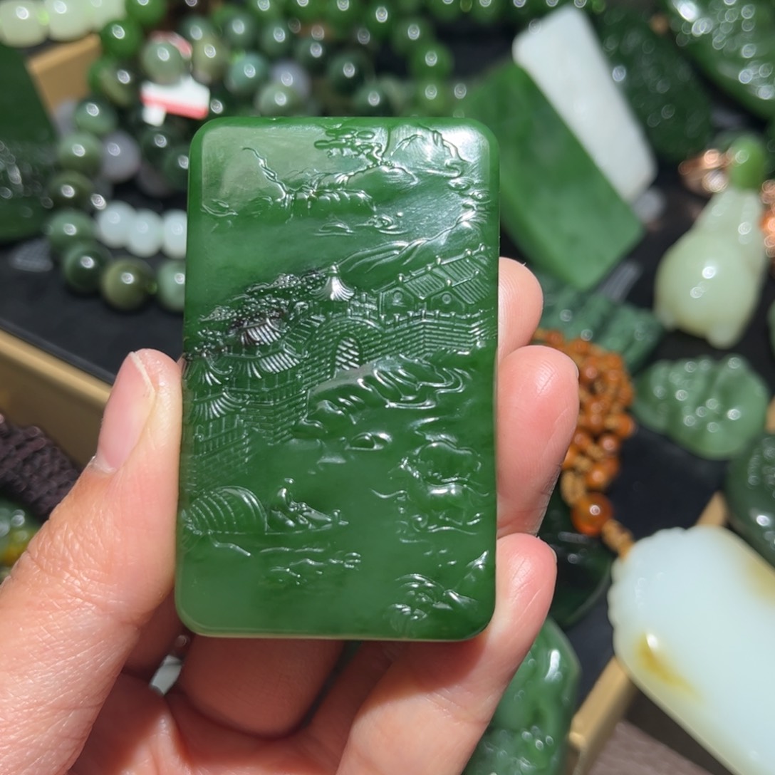 和田玉挂件未镶嵌