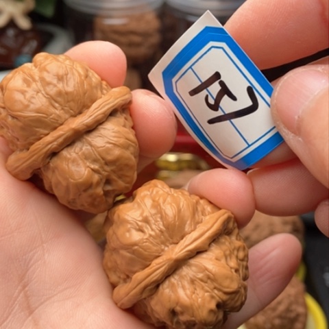 文玩核桃吊坠金蟾35