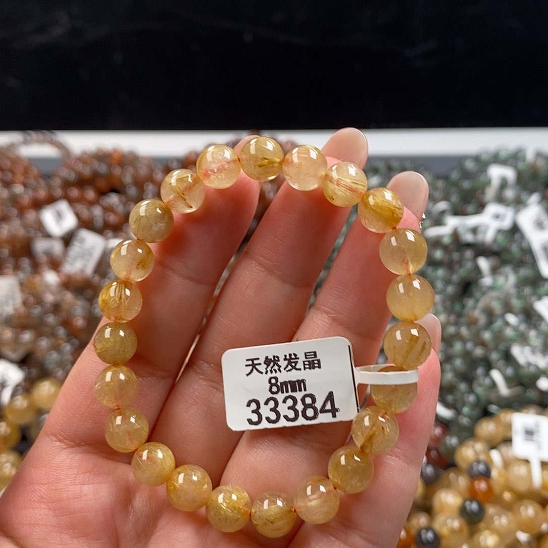 未镶嵌手链水晶水