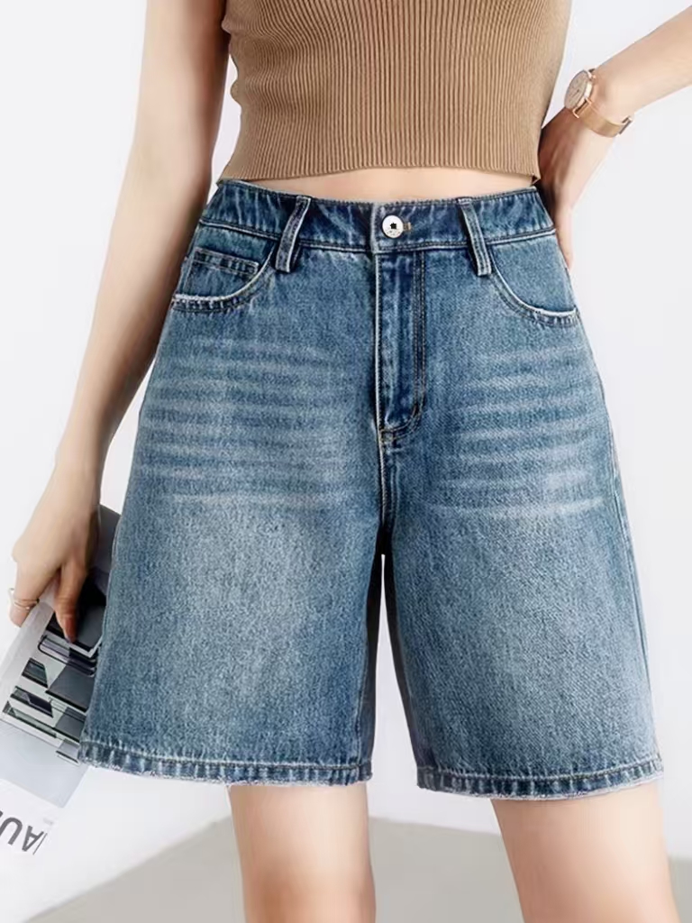 拾光家女装牛仔短裤4201