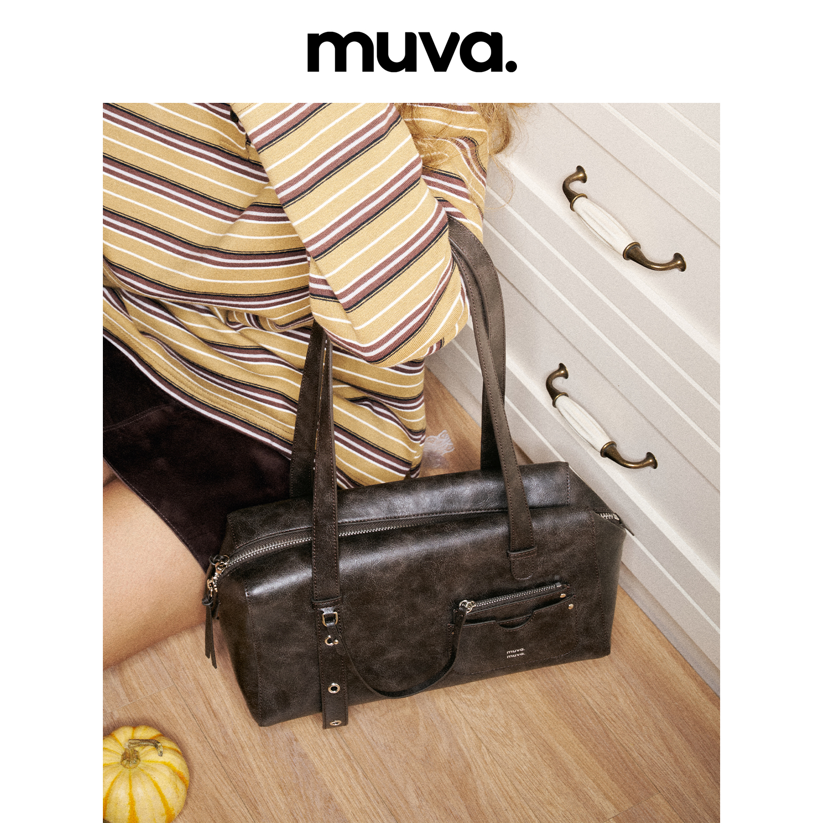MUVA秋冬大容量包包轻便日常通勤单肩包上班休闲出门包10.17新品