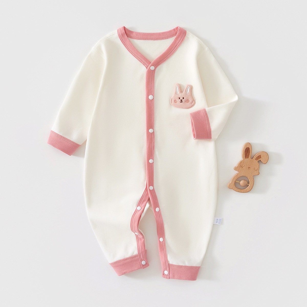 婴儿连体衣春秋新生儿衣服男女幼儿秋款打底纯棉哈衣睡衣宝宝秋装