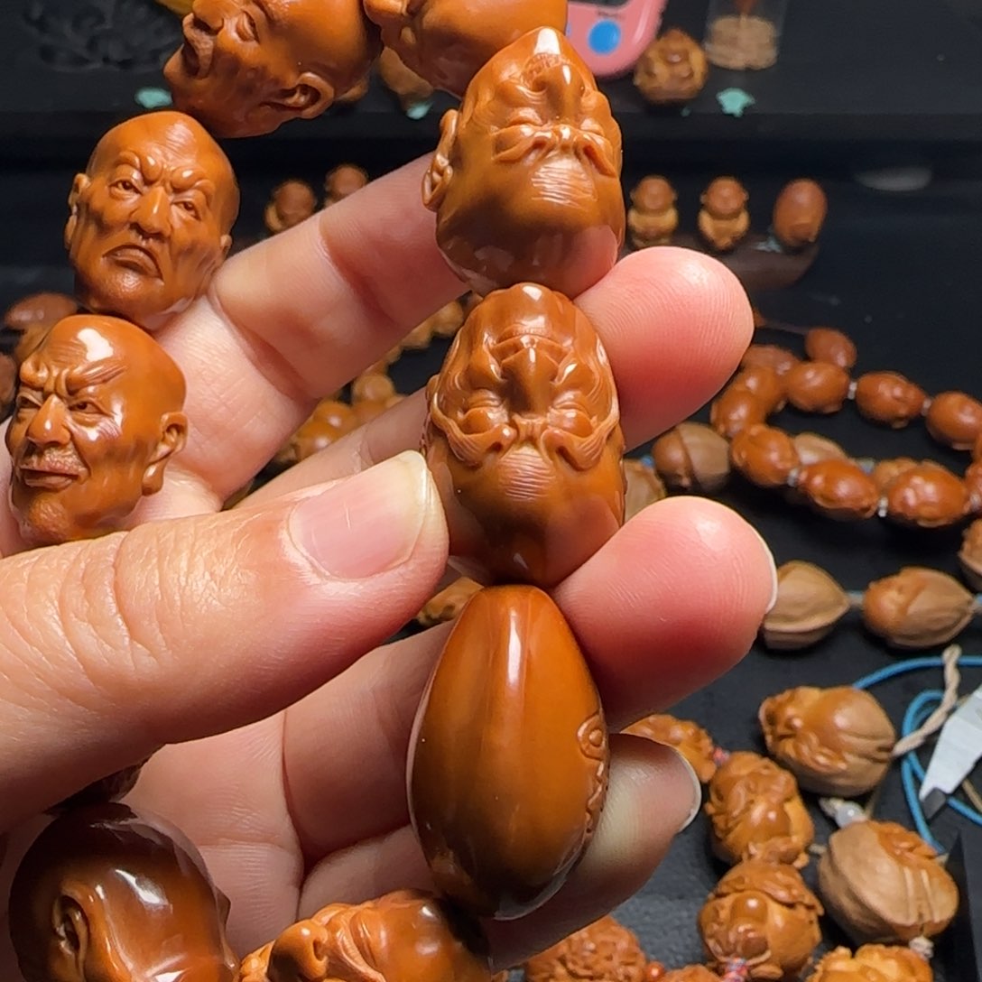 橄榄核手串/手链远***Q九尊者