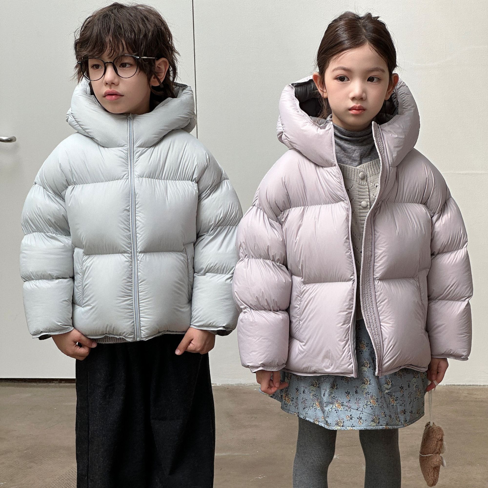 【栋老板推荐】95%白鸭绒时尚韩版冬季加厚连帽羽绒服/8020