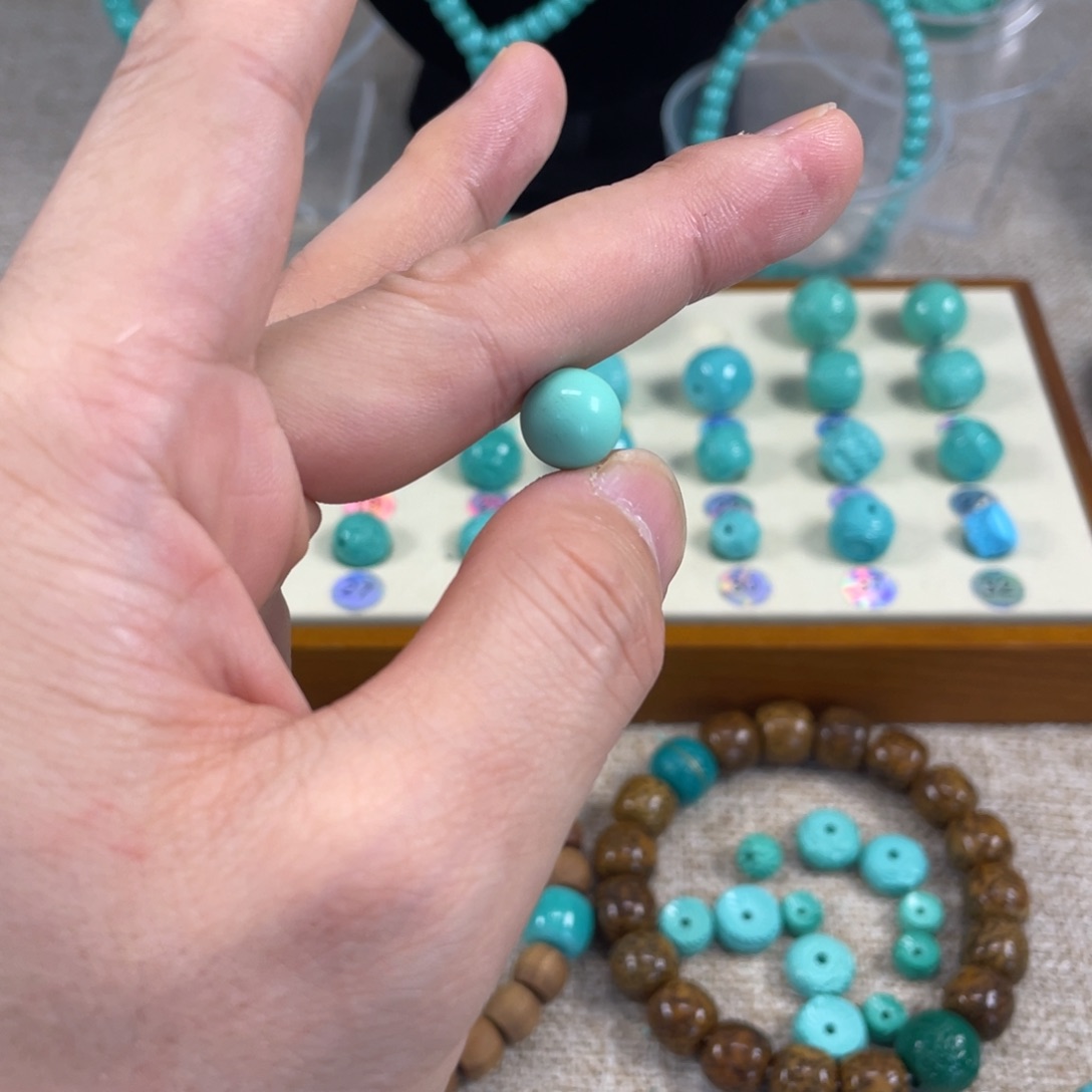 原生态湖北矿小配饰，直径10