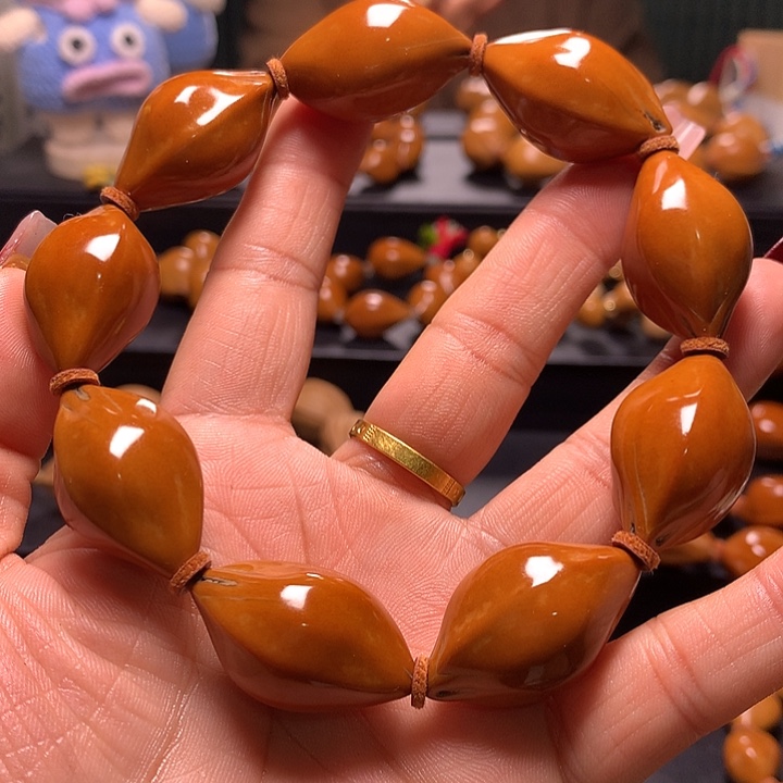 橄榄核手串/手链三花手串