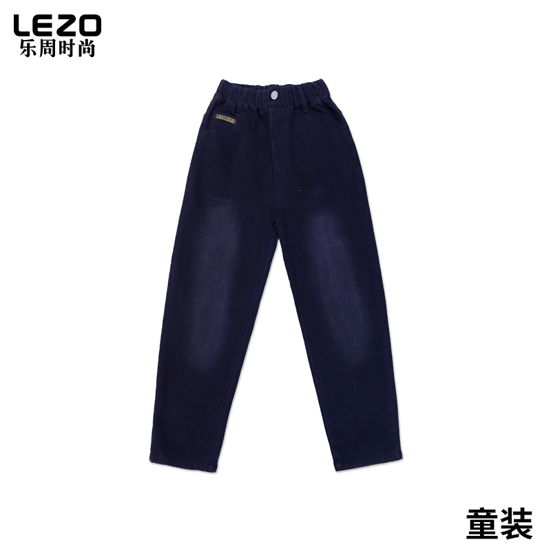 LEZO乐周时尚男装牛仔长裤（童装）L25328061