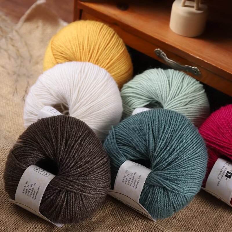 澳洲羊毛线（拍一斤送一斤）织毛衣外套手编毛线