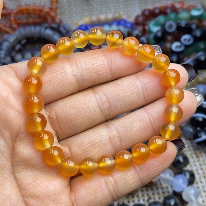 玛瑙/玉髓手链未镶嵌