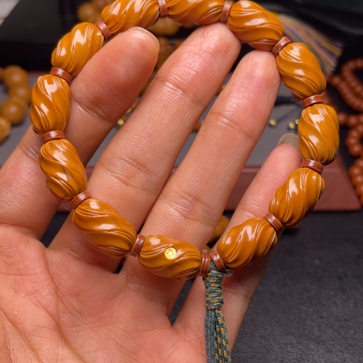 橄榄核手串/手链橄榄球赛