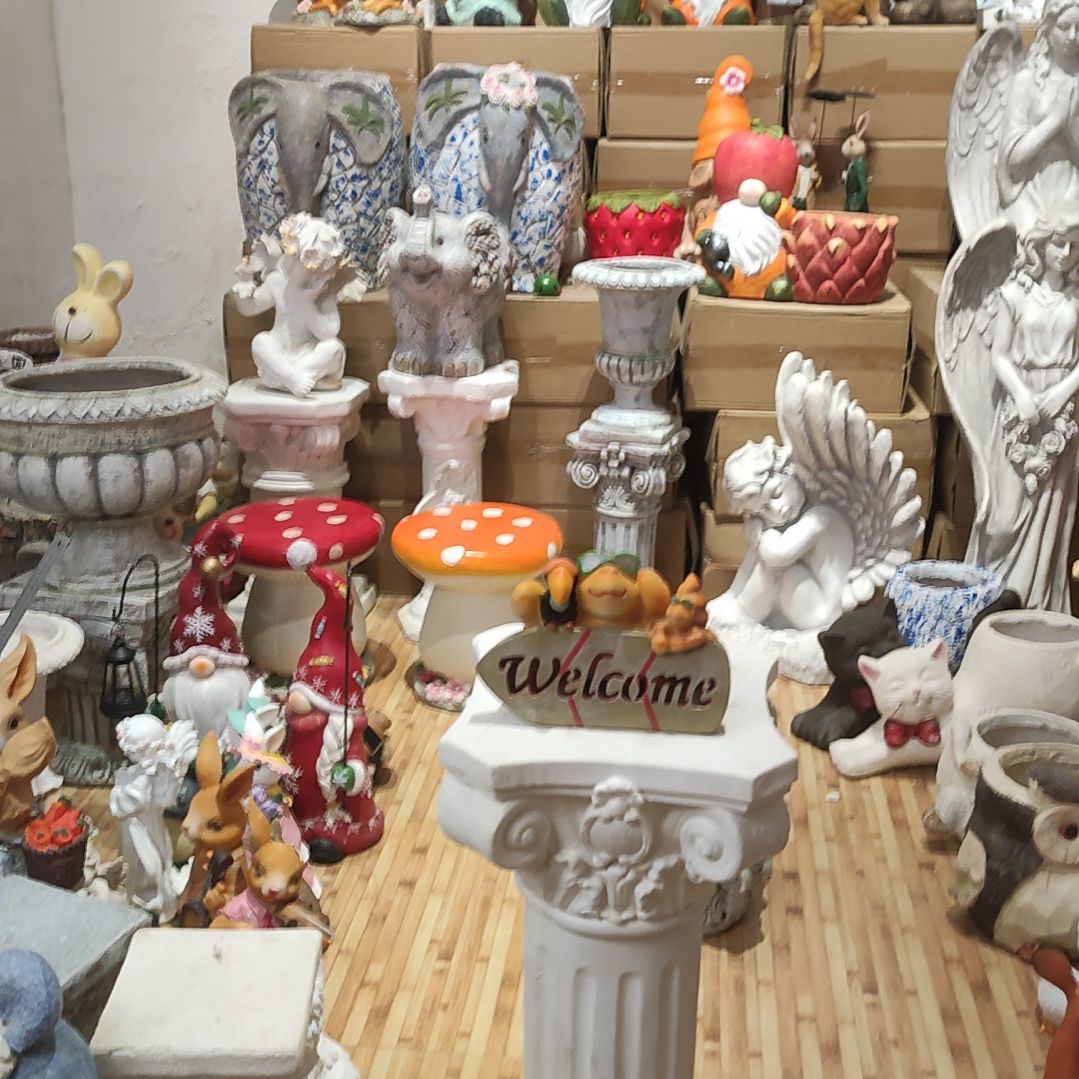 合成树脂树脂太阳能螃蟹灯摆件