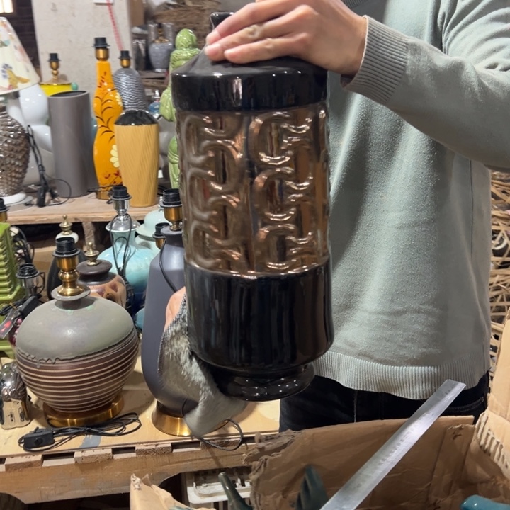 瓶高度41厘米口径6厘米微瑕捡漏